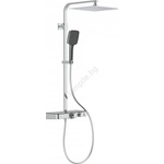 SCHÜTTE 60531 - Комплект за душ с термостатен смесител OCEAN l. хром/антрацит (CH0020)