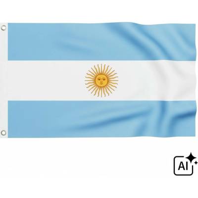 Vlajka Argentina 150 x 90 cm