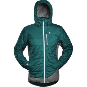 Grüezi Bag Мъжко вълнено яке Grüezi Bag Refreshful Silkwool Jacket Insulation jacket - Ocean Green / Grey (005-5126-0613)