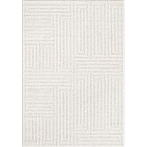 ESTE Кремав килим 120x170 cm Labyrinth - ESTE (02963A CREAM)