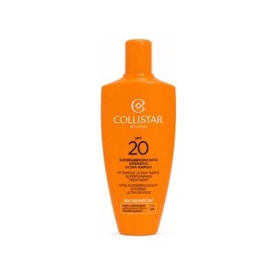 Collistar мляко за тяло Intensive Ultra-Rapid Supertanning Treatment SPF 20 200 ml