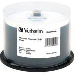 Verbatim CD-R, 700 MB, 52x, с бяло покритие за мастиленоструен печат, 50 броя в шпиндел (043438)
