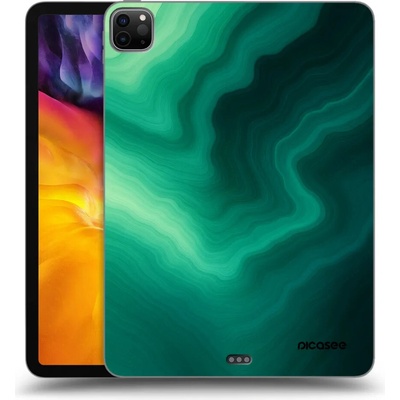 Picasee silikónový čierny obal pre Apple iPad Pro 11" 2022 M2 4.generace Malachite