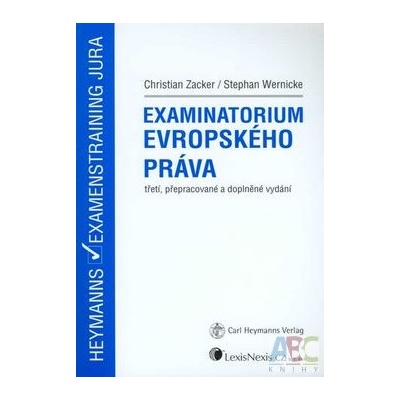 Examinatorium evropského práva - Stephan Wernicke