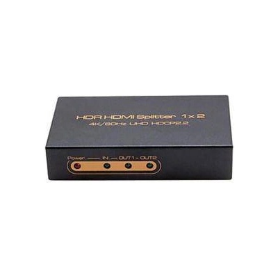 Estillo HDMI сплитер ESTILLO HDSP0010M1, 1/2, 4K/60Hz, универсален, EST-HDMI-SPLITTER-1-2-4K