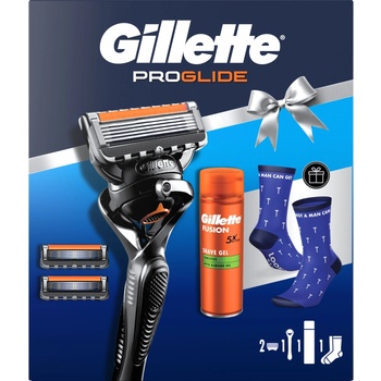 Gillette Подаръчен пакет за бръснене Gillette ProGlide с чорапи (10BL020080)
