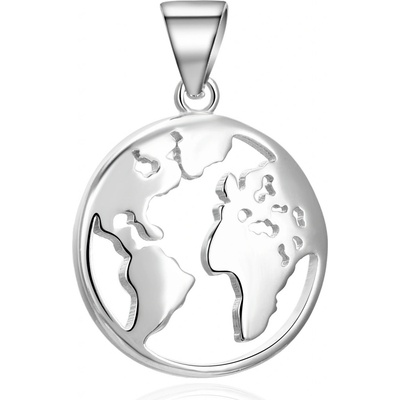 Beneto stříbrný přívěsek Země AGH736