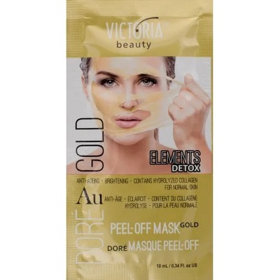 Victoria Beauty Elements Detox Gold Отлепяща се маска за лице 10мл