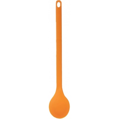 Vařečka silikon kulatá 28 cm oranžová