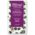 Míšina čokoláda Смесен млечен шоколад с чешки боровинки 58, 5%