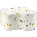 Wigiwama Бял детски пуф от букле и шенил Terrazzo Cloud - Wigiwama (W598901)