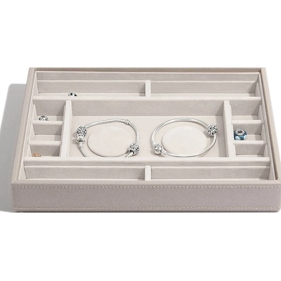 Stackers Ковчеже за накити Stackers с прегради таупе (74402)