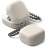Ringke Силиконов калъф за слушалки Samsung Galaxy Buds 4 / 4 Pro от Ringke Silicone - Stone (8800328816787)