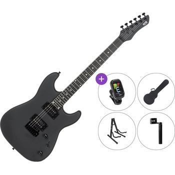PSD Guitars SPS-100M SET 2 Matte Black Електрическа китара