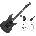 PSD Guitars SPS-100M Standard SET Matte Black Електрическа китара