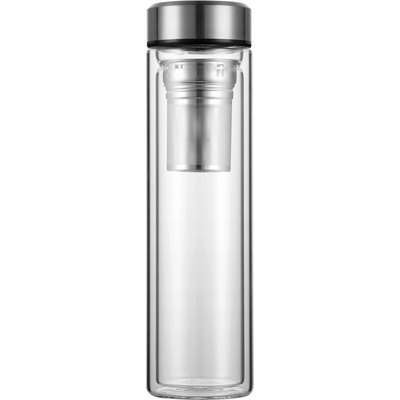 Kamille Termoska skleněná s nerezovým sítkem na čaj 450 ml