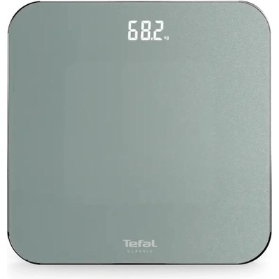 Tefal PP1903V0 Classic 3 Euclyptus Metal, glass platform (31x31cm, 5mm), 180Kg / 100g, display (75x25), back light display, 3 x AAA battery included (PP1903V0)