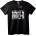 NOONEBRAND Тениска MNHTN BRKLYN NYC - 4XL, Black