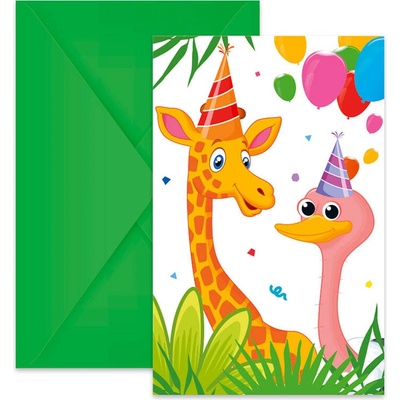 Procos Pozvánky Jungle Balloons