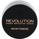 Makeup Revolution London Brow Pomade With Double Ended Brush očné linky Soft Brown 2,5 g