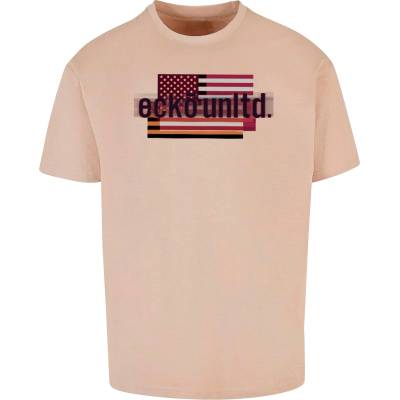 Ecko Unltd Тениска ECKOTS1154M FLAG T-Shirt wet sand XXLUB-ECKOTS1154M-03872 - Черен, размер L