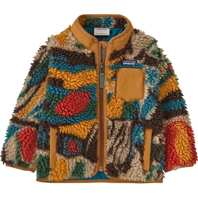 Patagonia Детско поларено яке Patagonia Kid's Baby Retro-X Jacket Casual jacket - Let's Chat More: Den Brown - размер 5 Years (703-6202-0517)