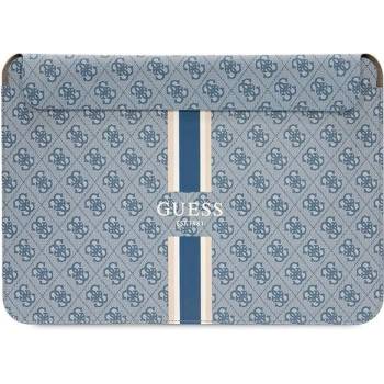 GUESS Guess 4G Printed Stripes калъф за лаптоп, 16", син