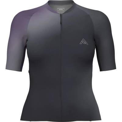 7mesh Дамска фланелка с къс ръкав за колоездене 7mesh Women's Pace Jersey S/S Cycling jersey - Dark Velvet - размер XL (156-2567-0115)