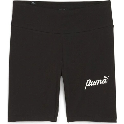 Puma Essentials+ Blossom 7 Script Short dámské kraťasy černá
