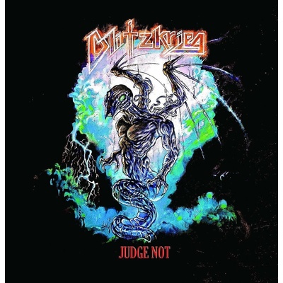 BLITZKRIEG - JUDGE NOT -COLOURED- LP