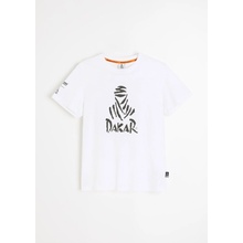 Dakar triko DKR LOGO 256 white