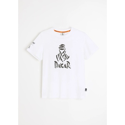 Dakar triko DKR LOGO 256 white