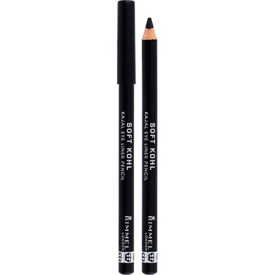 Rimmel Soft Kohl kajalová ceruzka na oči 061 Jet Black 1,2 g