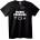 NOONEBRAND Тениска Истински Проблеми - XL, Black