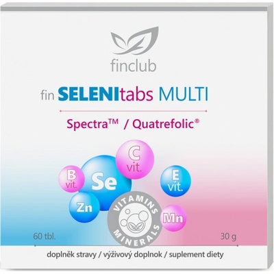 Finclub Fin Selenitabs multi 60 tabliet