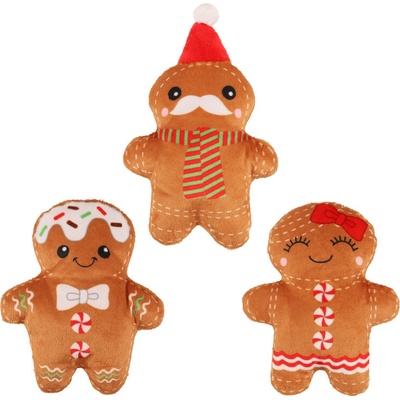 Huhubamboo vánoční set perníkových panáčků 13 cm