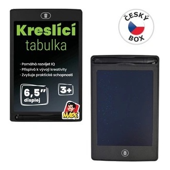 MADE Kreslící tabulka černá
