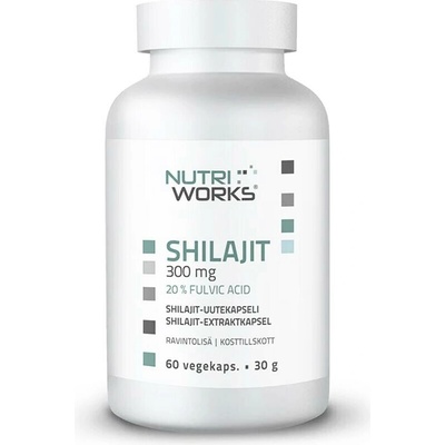 NutriWorks Shilajit 300mg 60 kapsúl