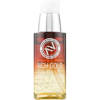 Enough Rich Gold Intensive Pro Nourishing Ampoule - Регениращ серум с златни съставки 30мл