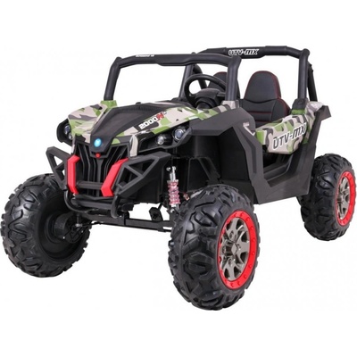 Mamido elektrické auto Buggy SuperStar 4x4 lakované maskáčová