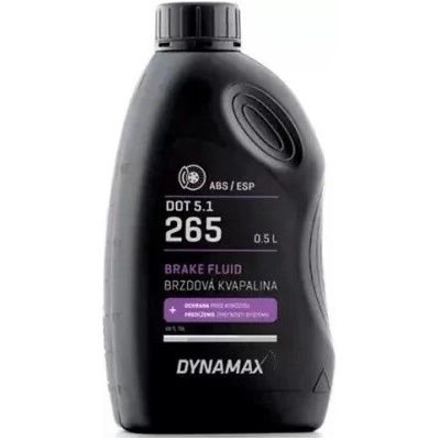DYNAMAX 265 Brzdová kapalina DOT 5.1 1 l