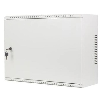 Lanberg Комуникационен шкаф, Lanberg rack cabinet 19" wall-mount 4U 3u/540x200 low-profile grey (assembled) (WAF1-5203-04-00S)