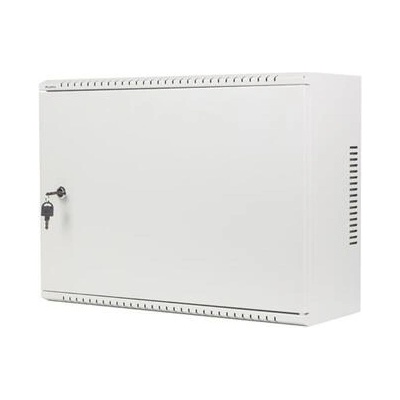 Lanberg Комуникационен шкаф, Lanberg rack cabinet 19" wall-mount 4U 3u/540x200 low-profile grey (assembled) (WAF1-5203-04-00S)