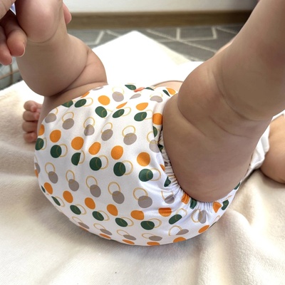 Ritkavsuchu Vrchné PUL nohavičky SZ M 6-14kg Dots