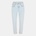 OFF WHITE Дънки OFF WHITE Women's Cropped Logo Cotton Straight Leg Jeans - Blue/White