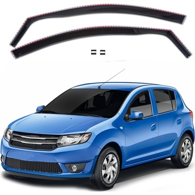 Deflektory Dacia Sandero Stepway II 2012 - 2020