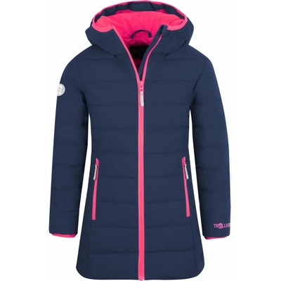 Trollkids Детско палто Trollkids Girl's Stavanger Coat - Navy / Pink - размер 92 (EU) (703-2536-0211)