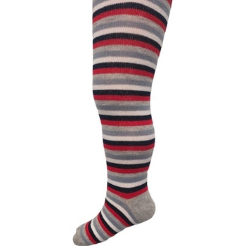 detské pančuchy chlapec sivé s pásikmy