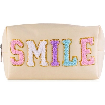 Accentra kosmetická taštička s nášivkou Smile