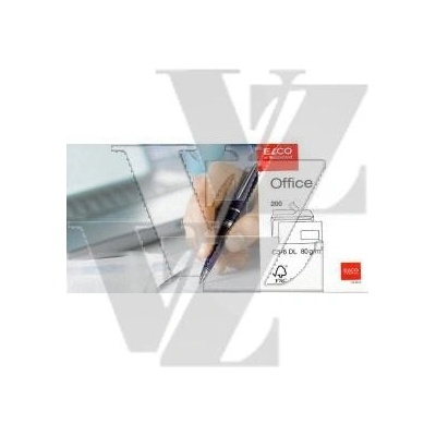 Obálka C5 Office v krabičce okénko vpravo s krycí páskou 120g 200ks, Elco